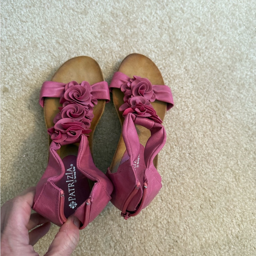 Stylish Patrizia Pink Floral Women's wedges
